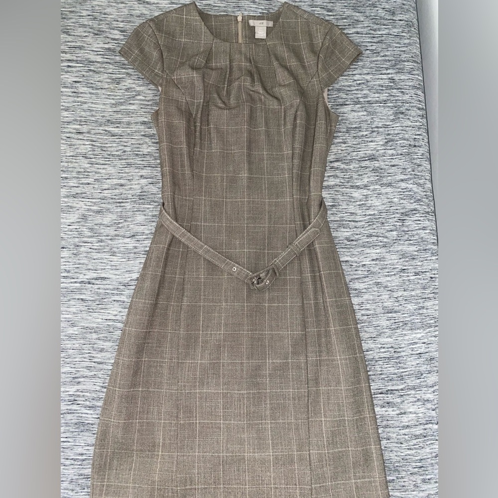 Crew neck dress